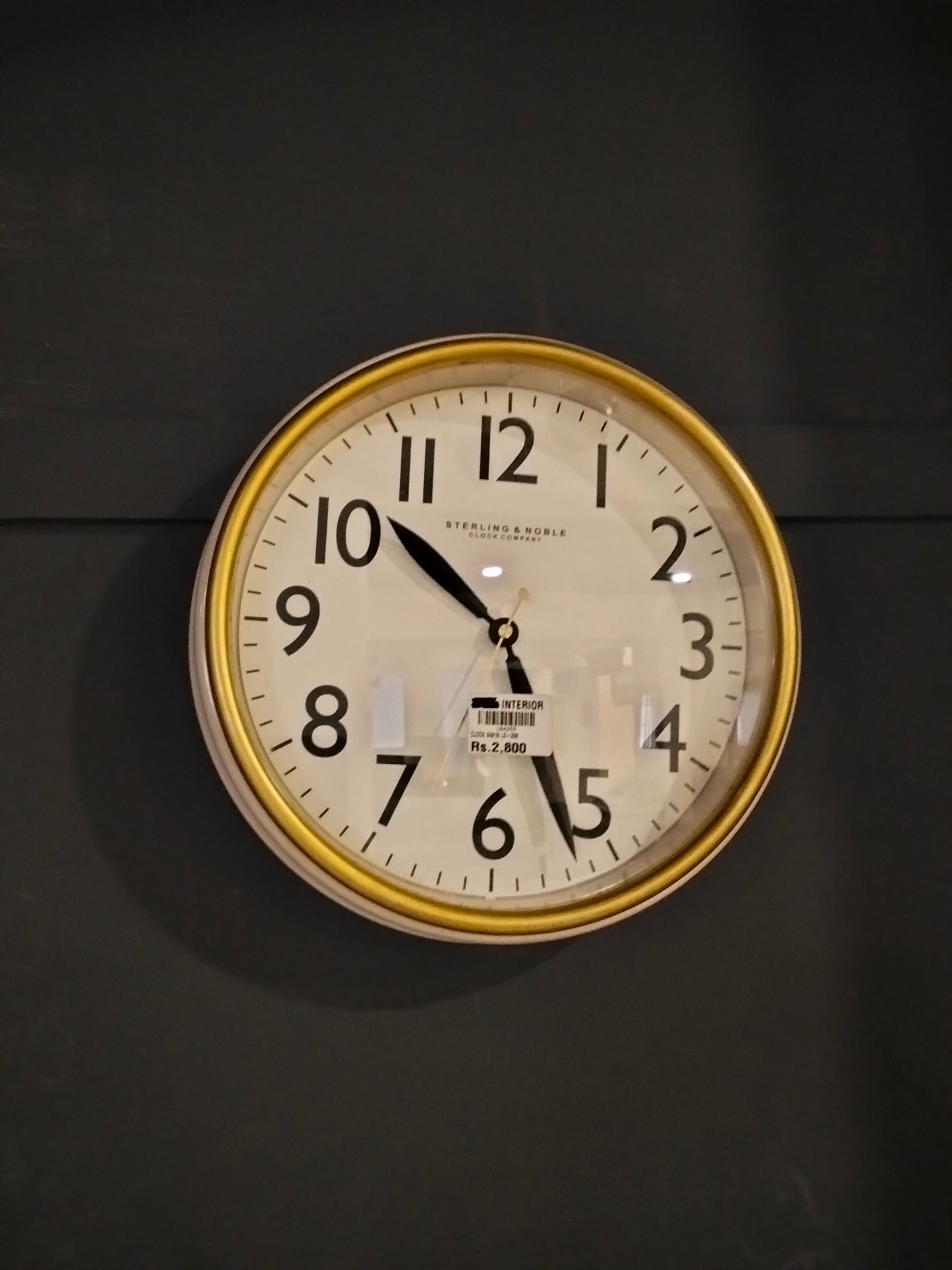 Simple Round Clock