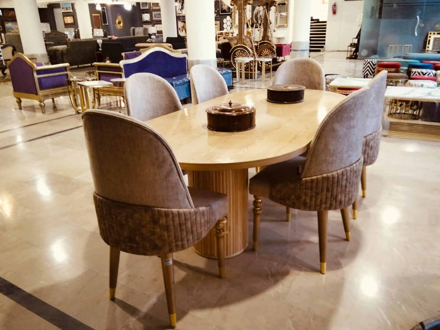 6 SEATER NORDIC DINING