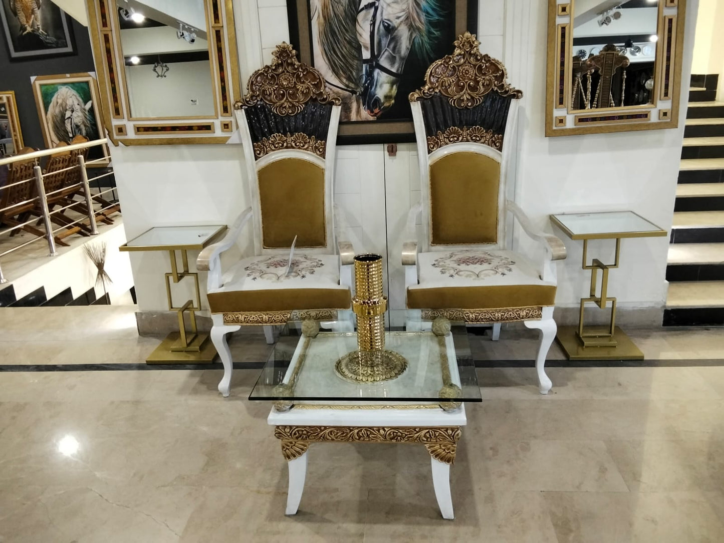 HIGH BACK CHAIRSET
