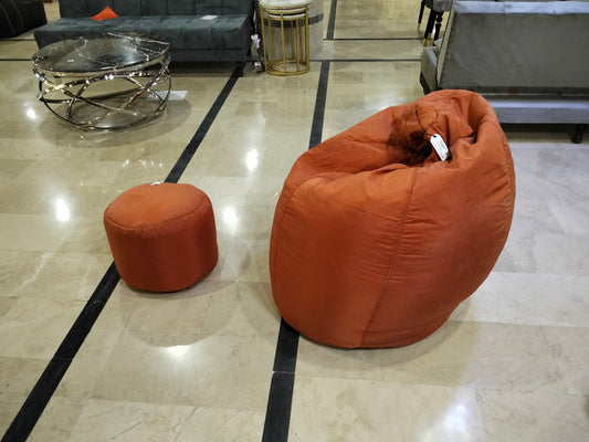 Casual Bean bag orange