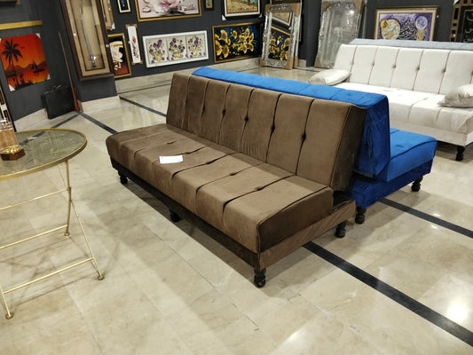 Brown sofa Cumbed