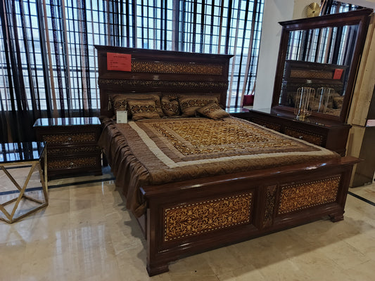 BED SET INLAYED