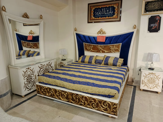 BED SET BLUE JF-6