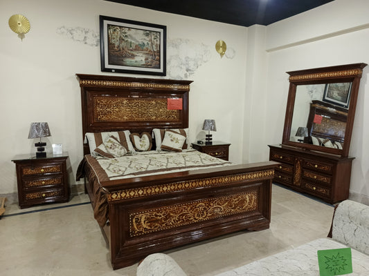 BED SET INLAYED K.Z
