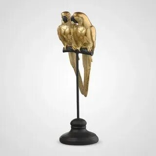 PARROT COUPLE STATUE