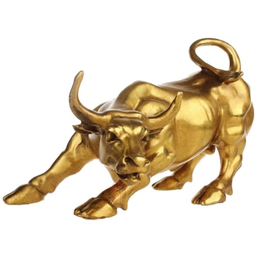 GOLDEN BULL STATUE